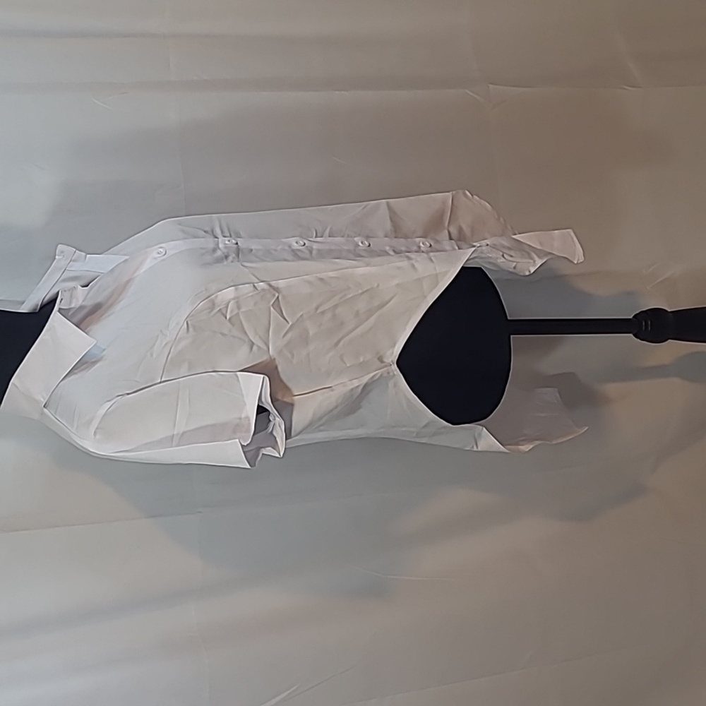 Women's White Short Sleeve Top - Picture 6 of 7
